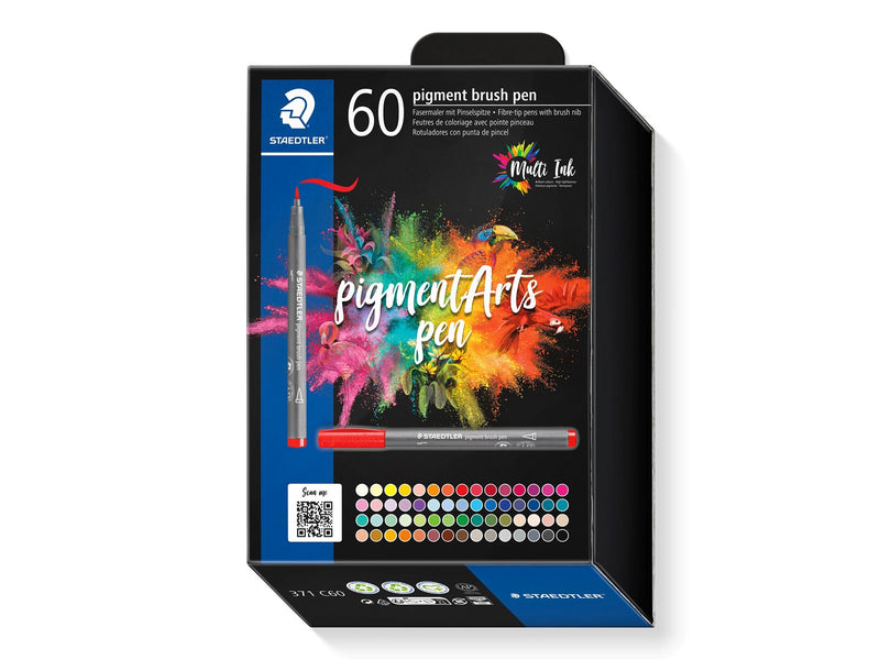 Staedtler pigment brush pen 60pcs