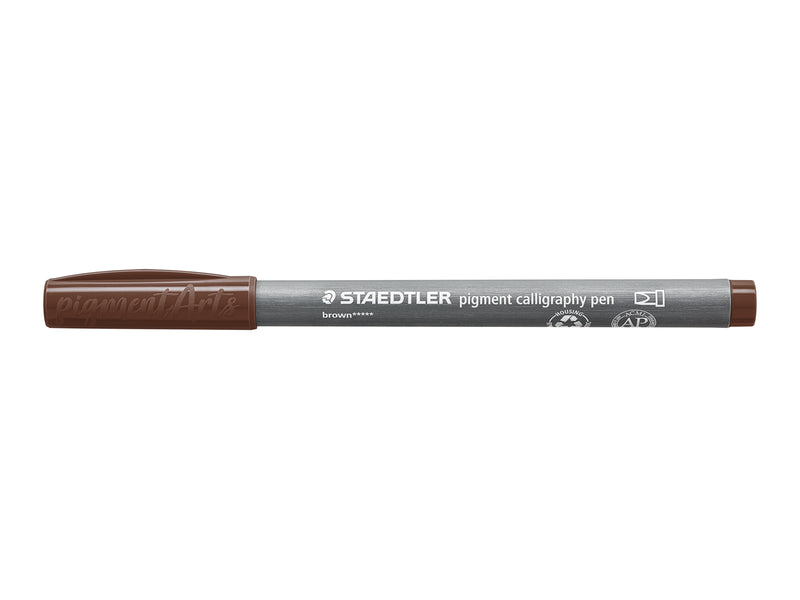 Staedtler pigment calligraphy pen 10 pcs brown