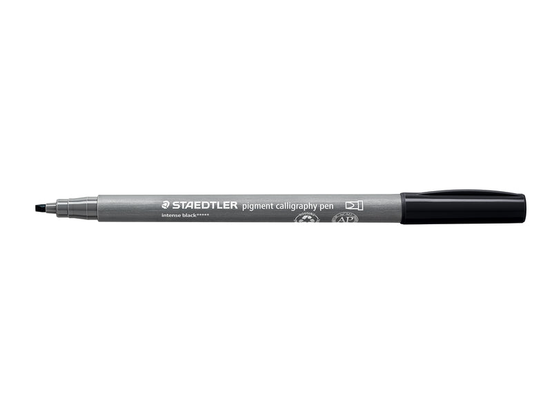 Staedtler pigment calligraphy pen 10 pcs int. black
