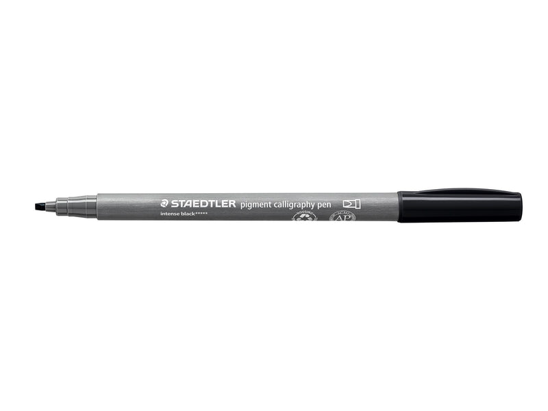 Staedtler pigment calligraphy pen 10 pcs int. black