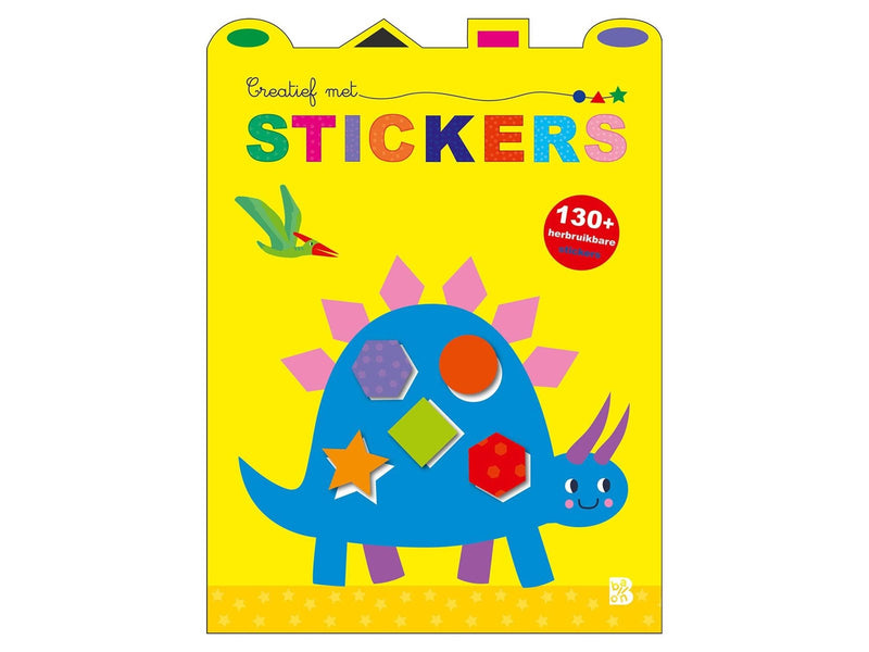 Standaard Uitgeverij Creative with Stickers - Dinosaur