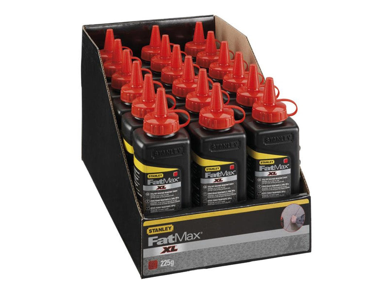 Stanley 9-47-822 Fatmax Black Marking Chalk 225g