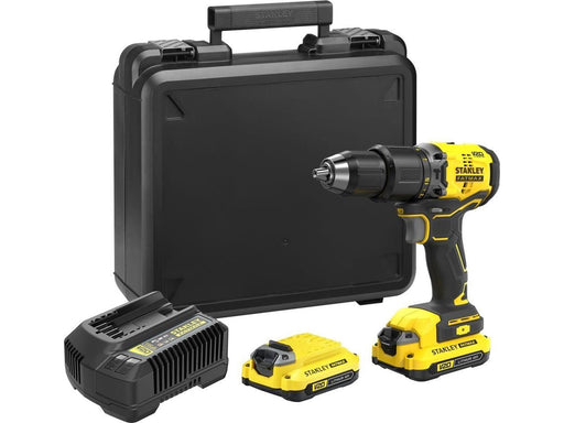 Stanley SFMCD715D2K-QW Cordless Drill Driver 2 x 2Ah Battery