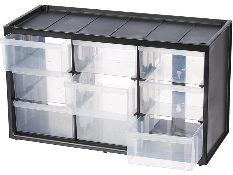 Stanley Storage Box with 9 Compartments Black