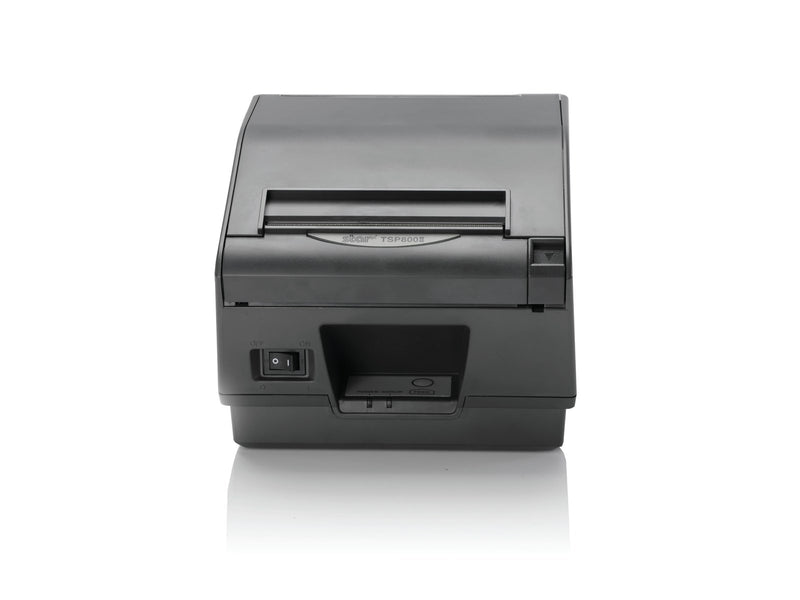 Star TSP743IIU-24 GRY Thermal 80mm Wide Paper 24VDC (Requires PS60 PSU) Cutter USB Interface Charcoal Grey Case - Einfarbig - Thermodirekt