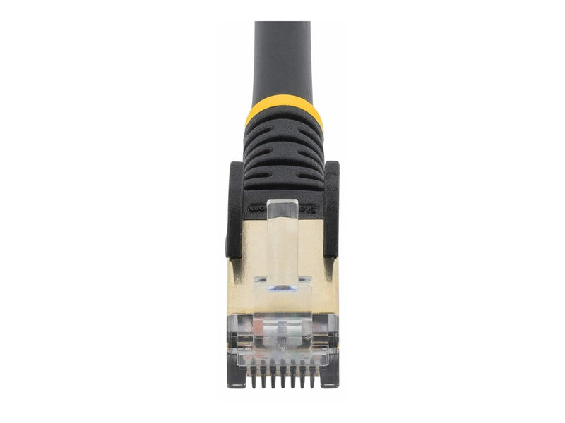 StarTech.com 0.5m Black Cat6a / Cat 6a Shielded Ethernet Patch Cable 0.5 m - patch cable - 50 cm - black - 0.5m