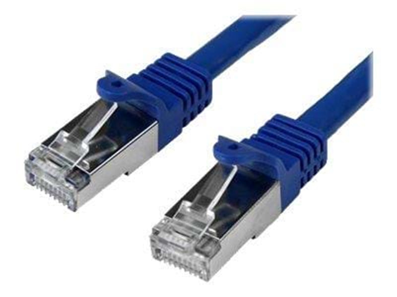 StarTech.com 0.5m Blue Cat6 / Cat 6 Shielded (SFTP) Patch Cable 0.5 m - patchkabel - 50 cm - blå