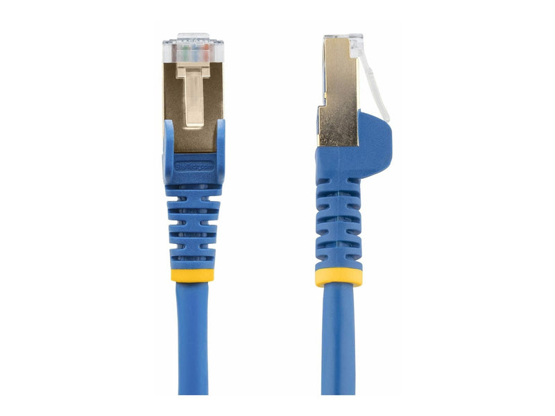 StarTech.com 0.5m Blue Cat6a / Cat 6a Shielded Ethernet Patch Cable 0.5 m - patch cable - 50 cm - blue - Blau - 0.5m