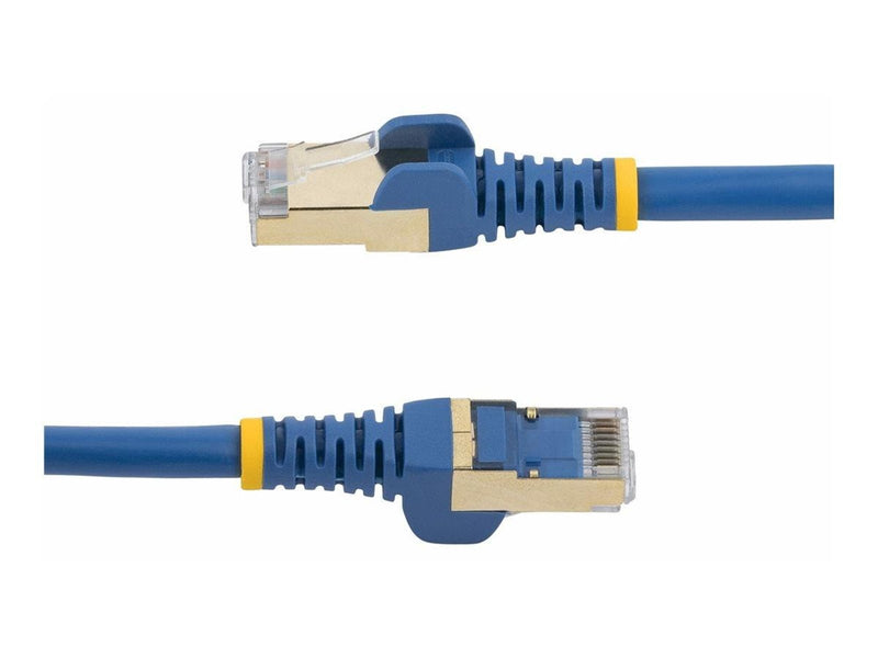 StarTech.com 0.5m Blue Cat6a / Cat 6a Shielded Ethernet Patch Cable 0.5 m - patch cable - 50 cm - blue - Blau - 0.5m