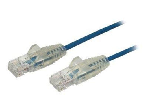 StarTech.com 0.5m CAT6 Cable - Blue Slim CAT6 Patch Cord - Snagless - LSZH - patch cable - 50 cm - blue - Blau - 0.5m