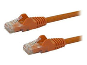 StarTech.com 0.5m Orange Cat6 / Cat 6 Snagless Ethernet Patch Cable 0.5 m - network cable - 50 cm - orange - Orange - 0.5m