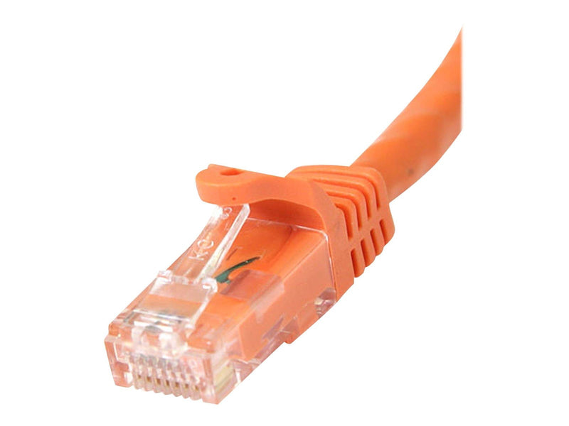 StarTech.com 0.5m Orange Cat6 / Cat 6 Snagless Ethernet Patch Cable 0.5 m - network cable - 50 cm - orange - Orange - 0.5m