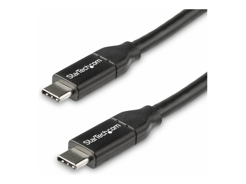 StarTech.com 0.5m USB C to USB C Cable - 5A PD - USB 2.0 USB-IF Certified - USB-C cable - 50 cm