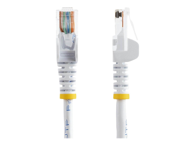 StarTech.com 0.5m White Cat5e / Cat 5 Snagless Ethernet Patch Cable 0.5 m - patch cable - 50 cm - white - Weiß - 0.5m