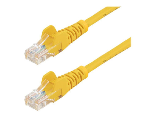 StarTech.com 0.5m Yellow Cat5e / Cat 5 Snagless Ethernet Patch Cable 0.5 m - patch cable - 50 cm - yellow - Gelb - 0.5m