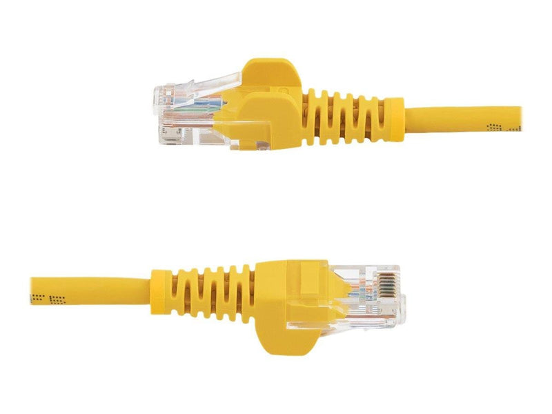StarTech.com 0.5m Yellow Cat5e / Cat 5 Snagless Ethernet Patch Cable 0.5 m - patch cable - 50 cm - yellow - Gelb - 0.5m