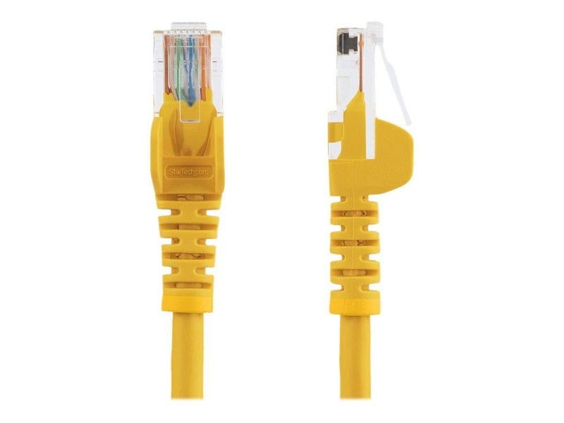 StarTech.com 0.5m Yellow Cat5e / Cat 5 Snagless Ethernet Patch Cable 0.5 m - patch cable - 50 cm - yellow - Gelb - 0.5m