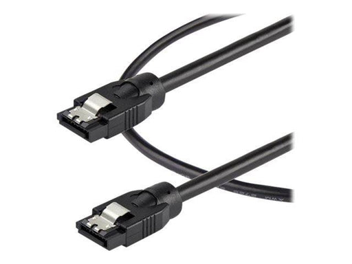 StarTech.com 0.6 m Round SATA Cable - Latching Connectors - 6Gbs SATA Cable - SATA cable - 60 cm