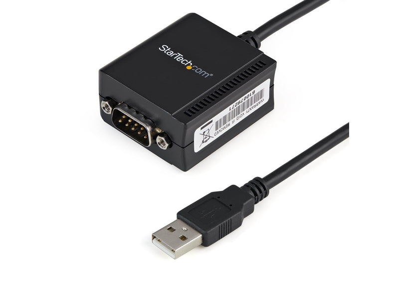 StarTech.com 1 Port FTDI USB zu Serial RS232 Adapter Kabel mit COM Retention