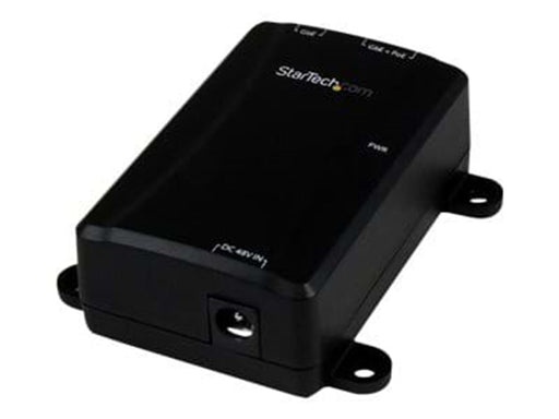 StarTech.com 1 Port Gigabit Midspan - PoE+ Injector - 802.3at and 802.3af