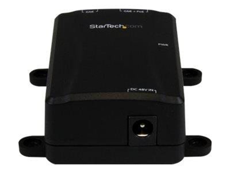 StarTech.com 1 Port Gigabit Midspan - PoE+ Injector - 802.3at and 802.3af