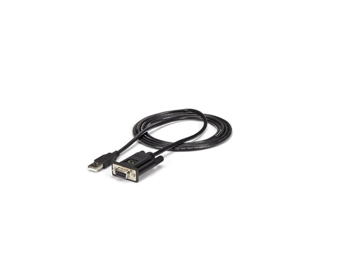 StarTech.com 1 Port USB zu Null Modem RS232 DB9 Serial DCE Adapter Kabel mit FTDI