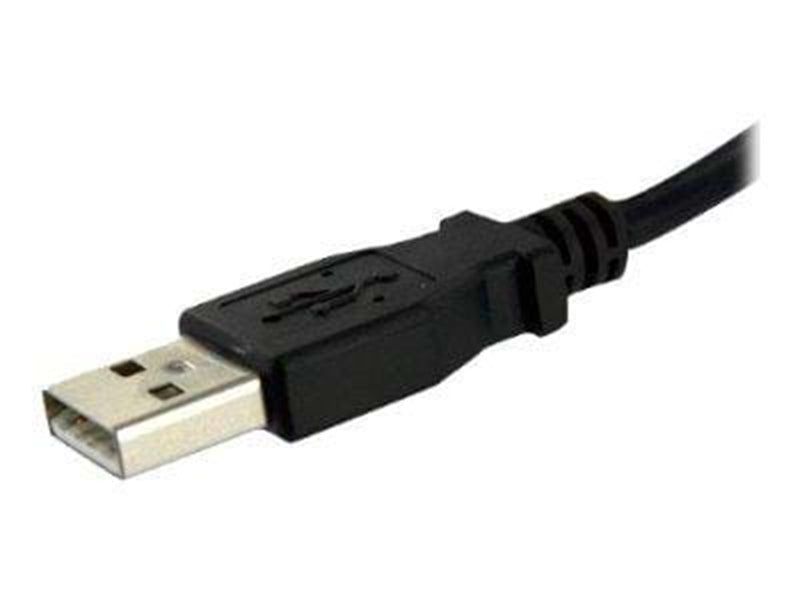 StarTech.com 1 ft Panel Befestigungskit USB Kabel A zu A - F/M - USB Verlängerungskabel