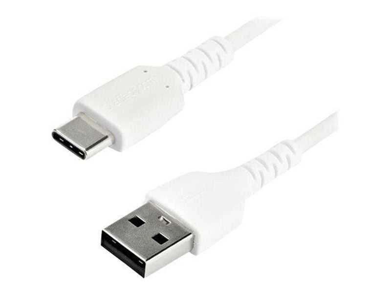 StarTech.com 1 m / 3.3 ft. USB 2.0 to USB C Cable - White - Aramid Fiber - USB-C cable - 1 m
