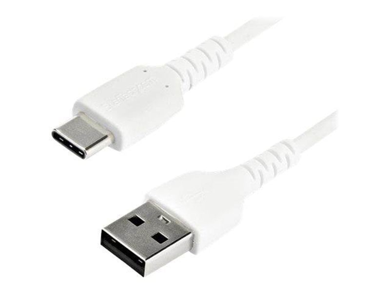 StarTech.com 1 m / 3.3 ft. USB 2.0 to USB C Cable - White - Aramid Fiber - USB-C cable - 1 m