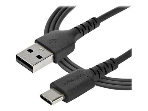 StarTech.com 1 m / 3.3ft. USB 2.0 to USB C Cable - Black - Aramid Fiber - USB-C cable - 1 m