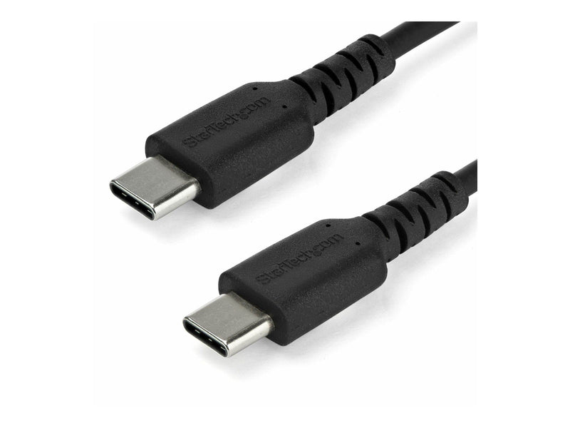 StarTech.com 1 m / 3.3ft. USB C Cable - Black - Aramid Fiber - USB-C cable - 1 m