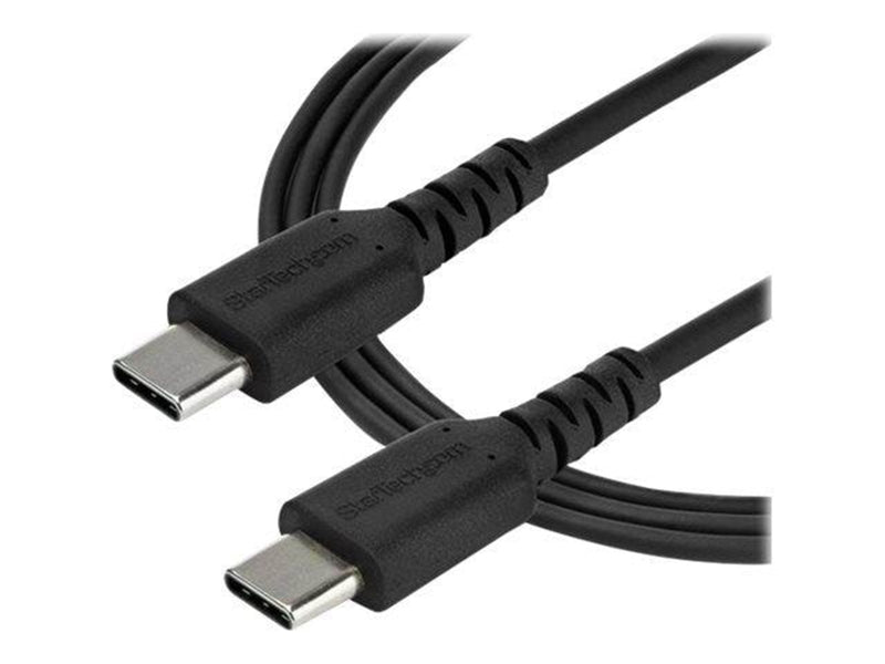StarTech.com 1 m / 3.3ft. USB C Cable - Black - Aramid Fiber - USB-C cable - 1 m