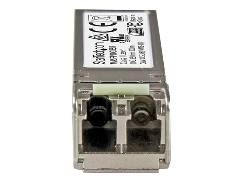 StarTech.com 10 Gigabit Fiber SFP+ Transceiver Module - Cisco Meraki MA-SFP-10GB-SR - MM LC with DDM - 300 m (984 ft) - SFP+ transceiver modul - 10 Gigabit Ethernet