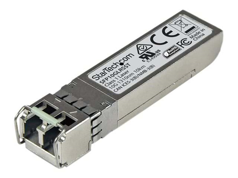 StarTech.com 10 Gigabit Fiber SFP+ Transceiver Module - Cisco SFP-10G-LR-S Compatible - SM LC - 10 km (6.2 mi) - SFP+ transceiver modul - 10 Gigabit Ethernet