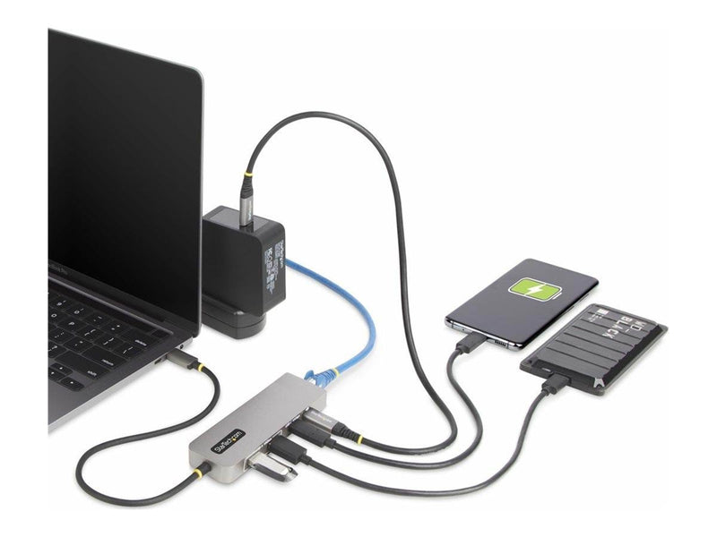 StarTech.com 10G2A1C25EPD-USB-HUB USB-Hubs - 3 - Grau