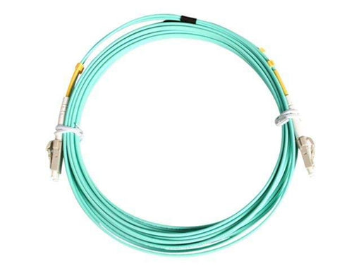 StarTech.com 10Gb Aqua Multimode 50/125 Duplex LSZH Fiber Patch Cable LC-LC
