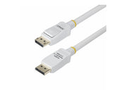 StarTech.com 10ft White VESA Certified DisplayPort 1.2 Cable with Latches - DisplayPort cable - DisplayPort to DisplayPort - 3 m