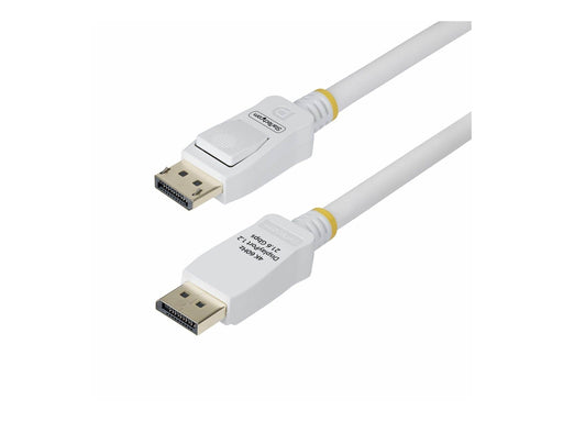 StarTech.com 10ft White VESA Certified DisplayPort 1.2 Cable with Latches - DisplayPort cable - DisplayPort to DisplayPort - 3 m