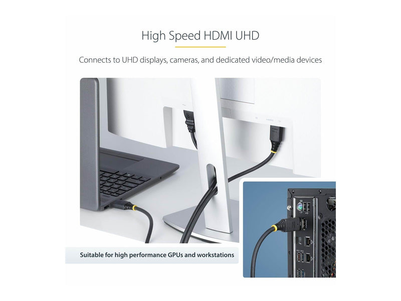 StarTech.com 10m (32.8ft) Active High Speed HDMI Cable 4K60Hz - HDMI cable with Ethernet - 10 m