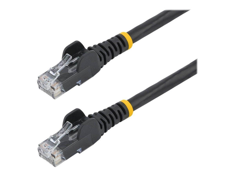 StarTech.com 10m Black Cat5e / Cat 5 Snagless Ethernet Patch Cable 10 m - patch cable - 10 m - black - Schwarz - 10m