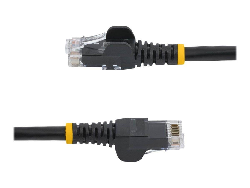 StarTech.com 10m Black Cat5e / Cat 5 Snagless Ethernet Patch Cable 10 m - patch cable - 10 m - black - Schwarz - 10m
