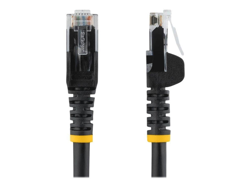StarTech.com 10m Black Cat5e / Cat 5 Snagless Ethernet Patch Cable 10 m - patch cable - 10 m - black - Schwarz - 10m