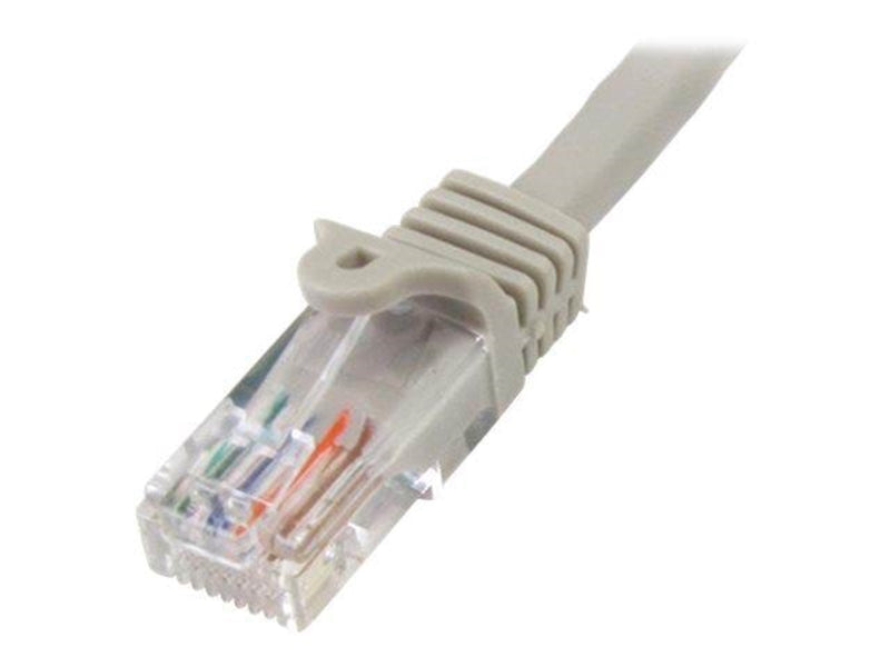 StarTech.com 10m Gray Cat5e / Cat 5 Snagless Ethernet Patch Cable 10 m - patch cable - 10 m - grey - Grau - 10m