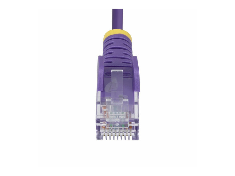 StarTech.com 10m Purple Slim CAT6 Ethernet Cable Snagless 28AWG LSZH - patch cable - 10 m - purple - Lila - 10m