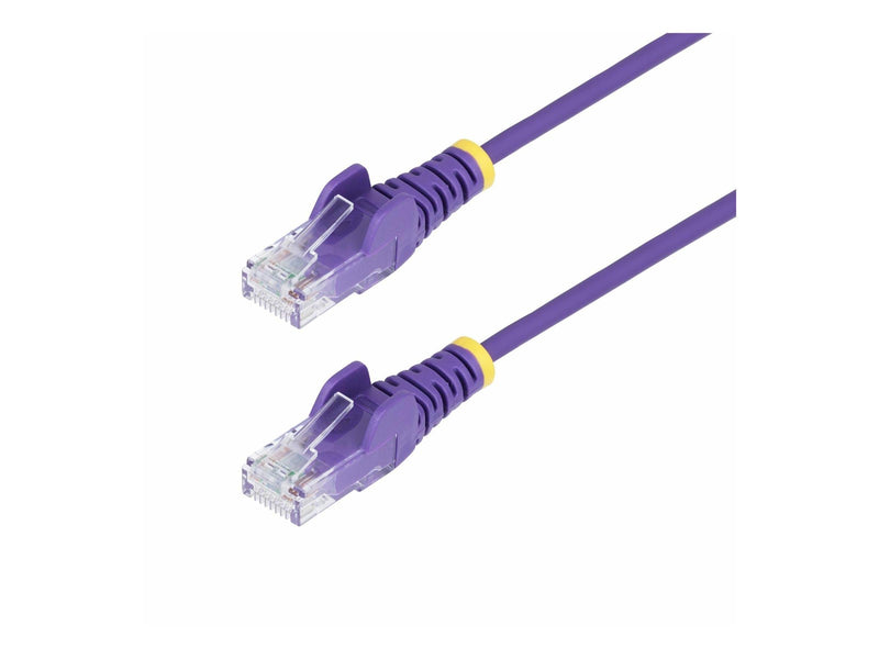 StarTech.com 10m Purple Slim CAT6 Ethernet Cable Snagless 28AWG LSZH - patch cable - 10 m - purple - Lila - 10m
