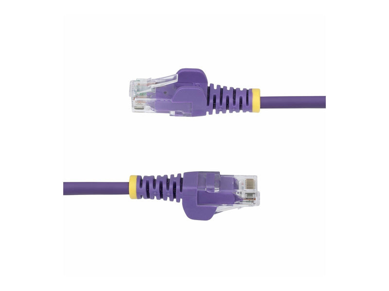 StarTech.com 10m Purple Slim CAT6 Ethernet Cable Snagless 28AWG LSZH - patch cable - 10 m - purple - Lila - 10m