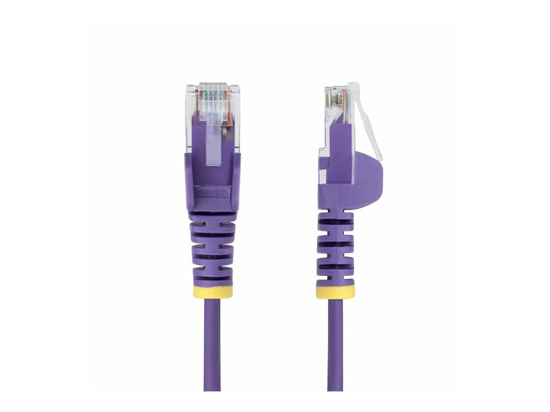 StarTech.com 10m Purple Slim CAT6 Ethernet Cable Snagless 28AWG LSZH - patch cable - 10 m - purple - Lila - 10m