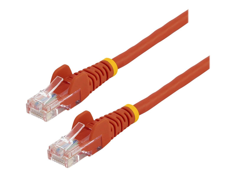 StarTech.com 10m Red Cat5e / Cat 5 Snagless Ethernet Patch Cable 10 m - patch cable - 10 m - red - Rot - 10m