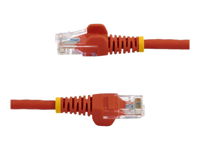 StarTech.com 10m Red Cat5e / Cat 5 Snagless Ethernet Patch Cable 10 m - patch cable - 10 m - red - Rot - 10m