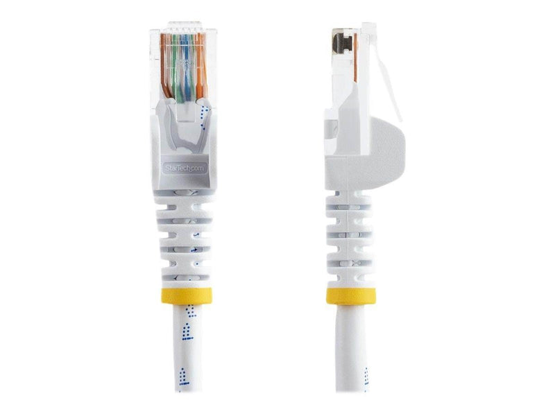 StarTech.com 10m White Cat5e / Cat 5 Snagless Ethernet Patch Cable 10 m - patch cable - 10 m - white - Weiß - 10m